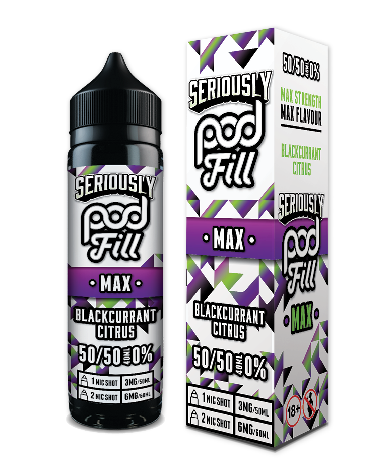 Seriously Pod Fill Max 40ml E-liquid Shortfill