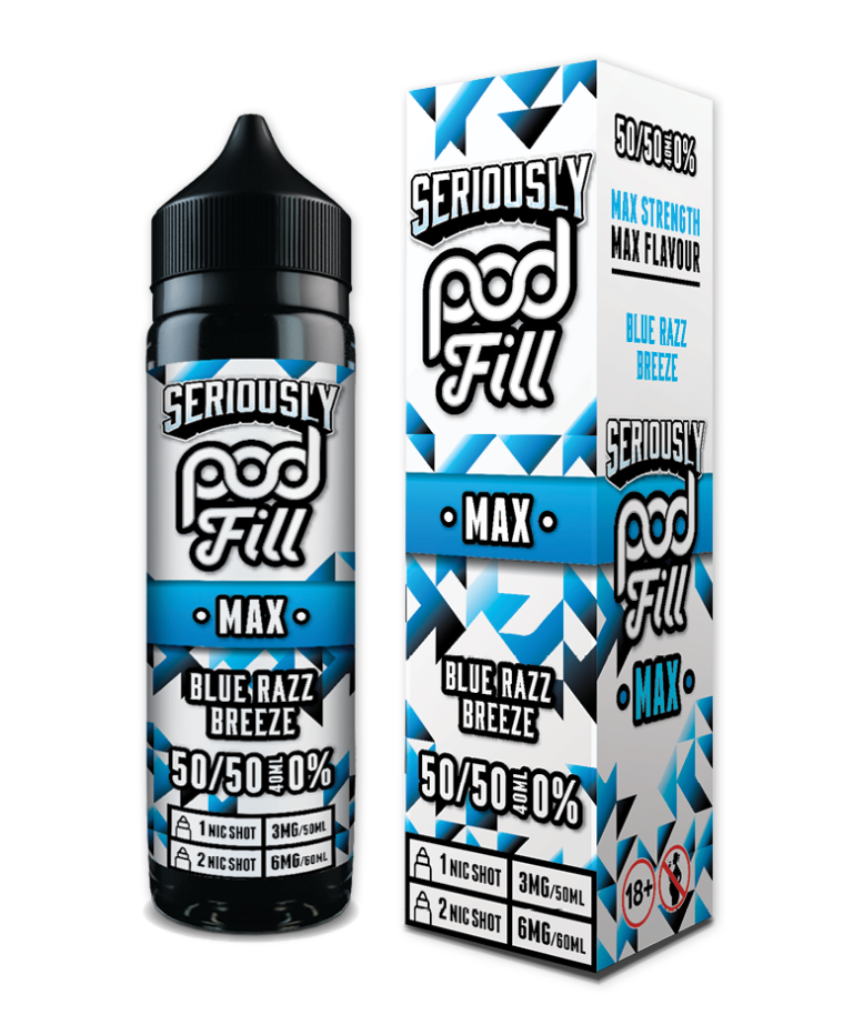 Seriously Pod Fill Max 40ml E-liquid Shortfill