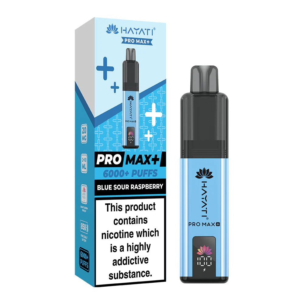 Hayati PRO MAX+ 6000+ Blue Sour Rapberry