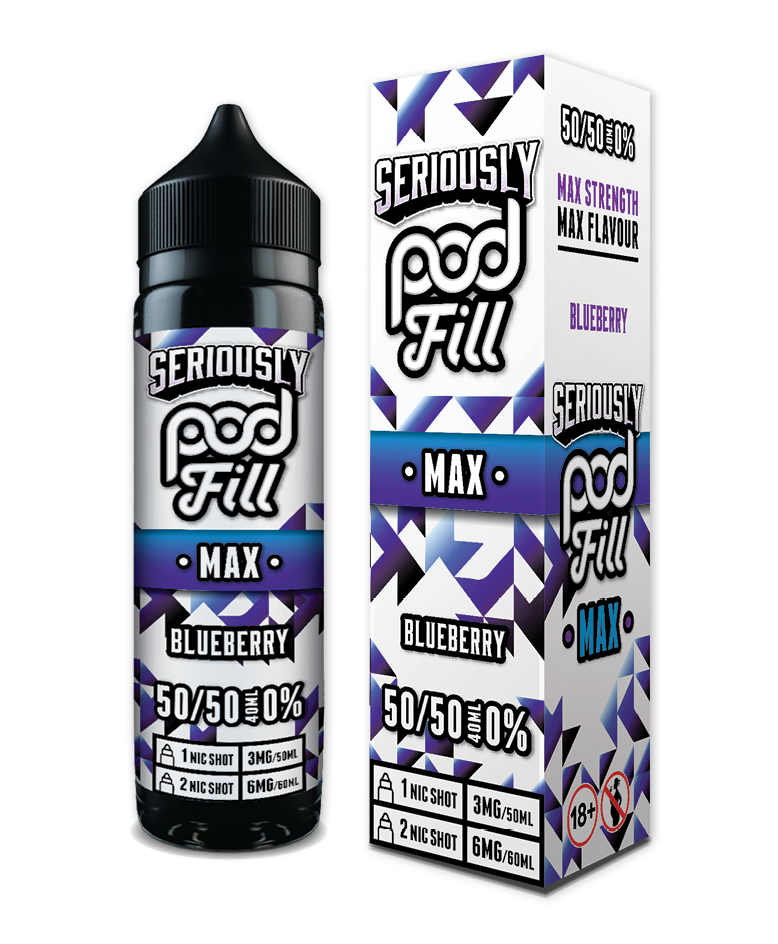 Seriously Pod Fill Max 40ml E-liquid Shortfill