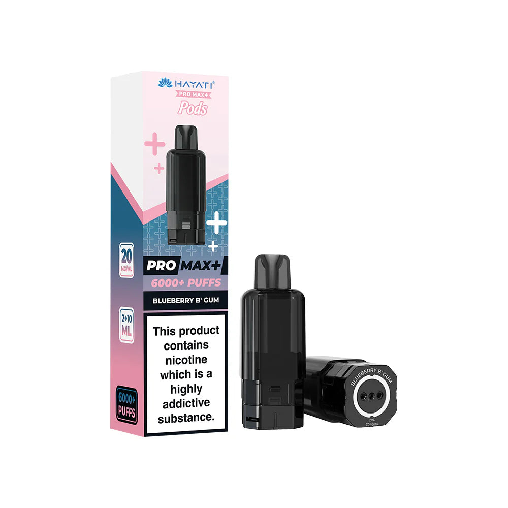 Hayati Pro Max+ 6000+ Pods Blueberry B'Gum