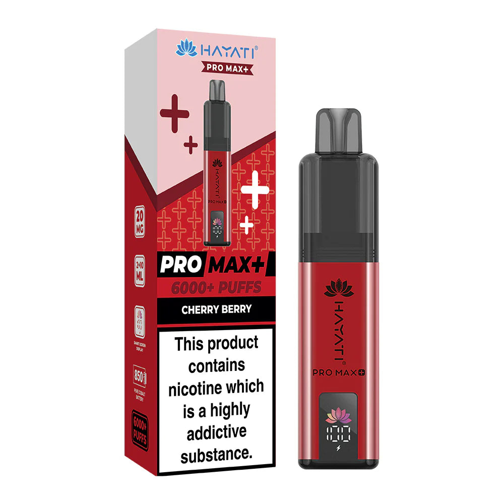 Hayati PRO MAX+ 6000+ Kits Cherry Berry
