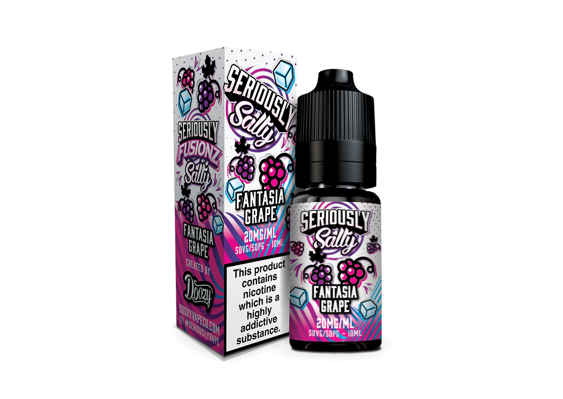 Seriously Fusionz Salty 10ml Nic Salt E-liquid