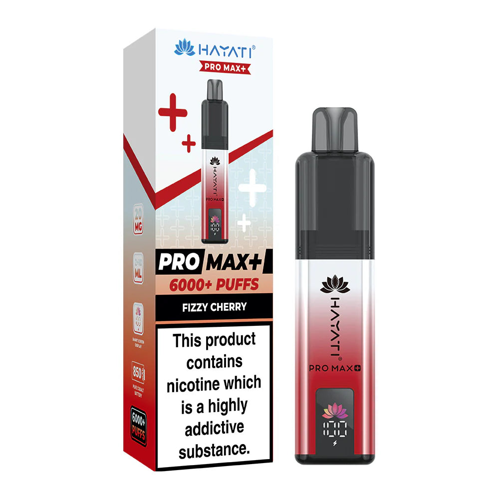 Hayati PRO MAX+ 6000+ Kits Fizzy Cherry
