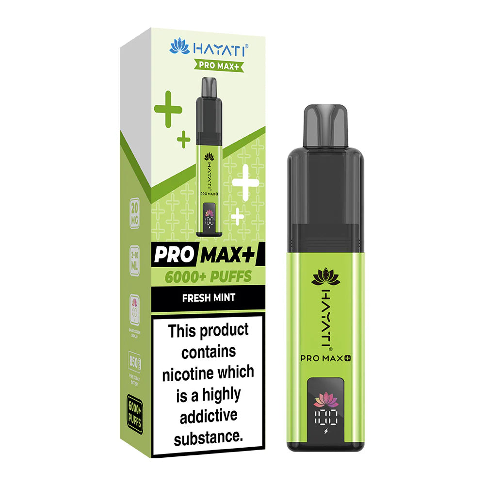 Hayati PRO MAX+ 6000+ Kits Fresh Mint