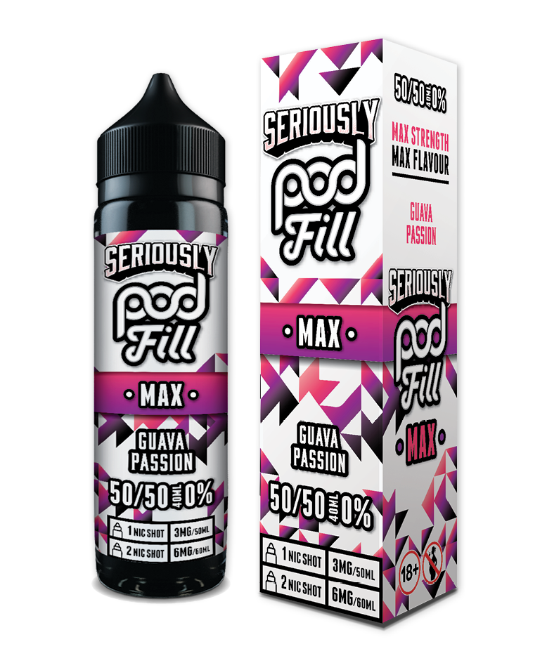 Seriously Pod Fill Max 40ml E-liquid Shortfill