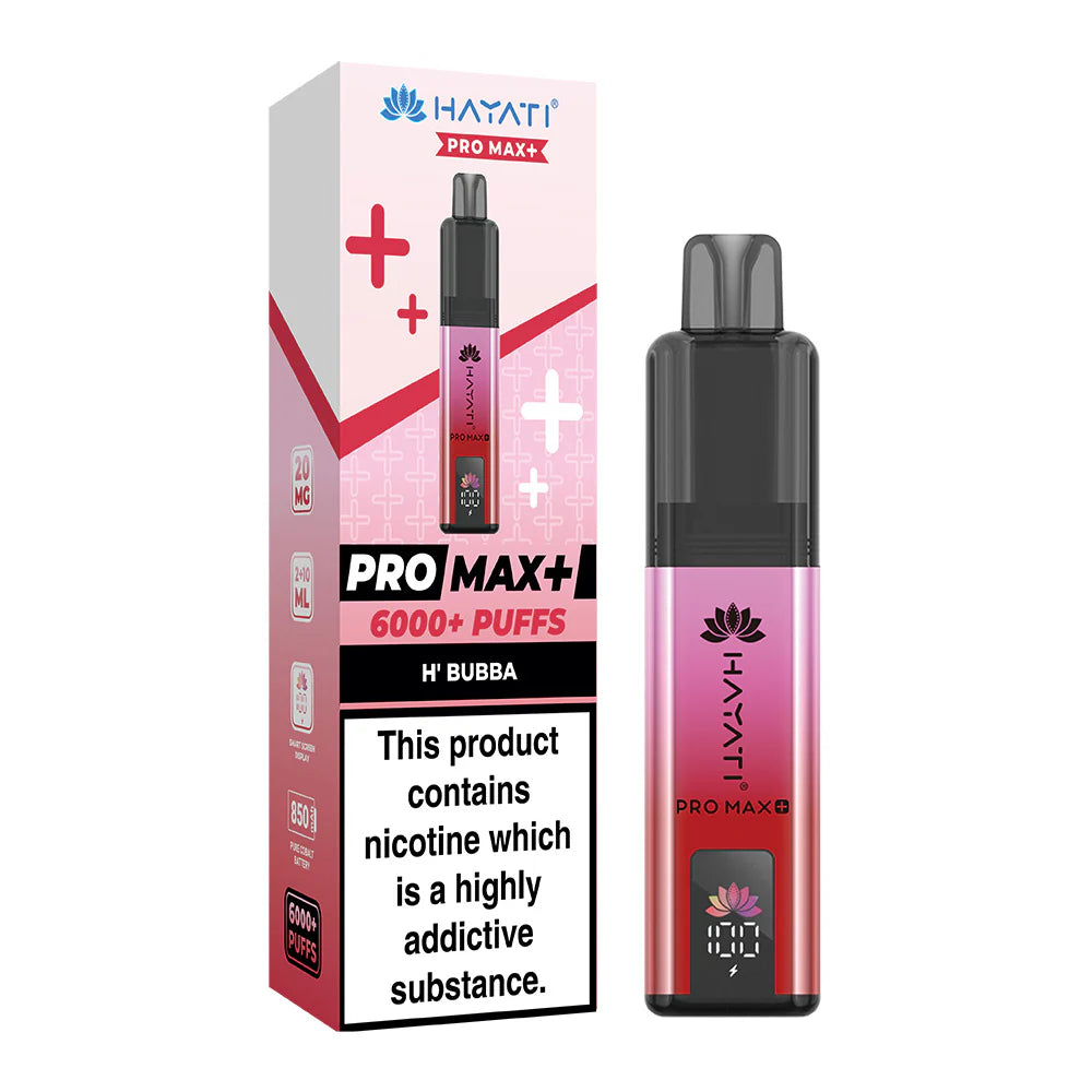 Hayati PRO MAX+ 6000+ Kits H'bubba