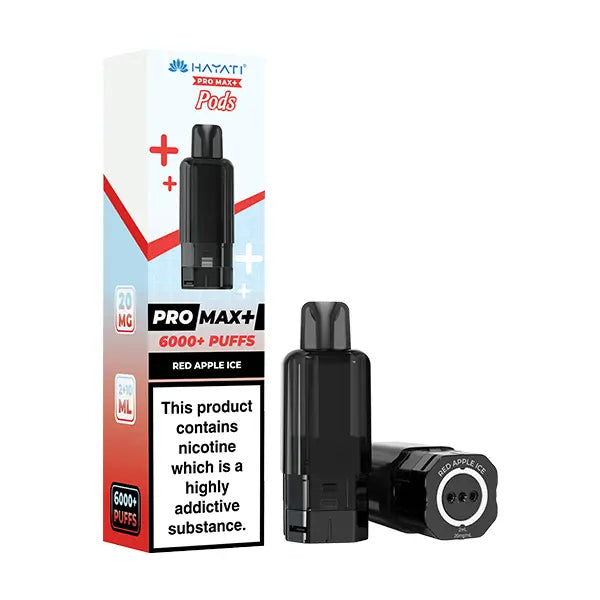 Hayati Pro Max+ 6000+ Pods Red Apple Ice