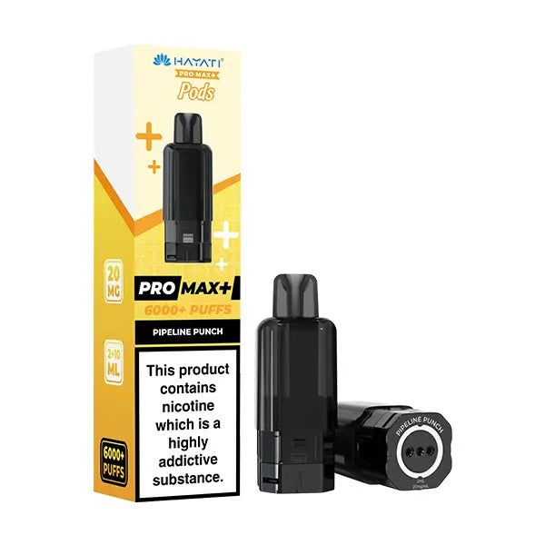 Hayati Pro Max+ 6000+ Pods Pipeline Punch