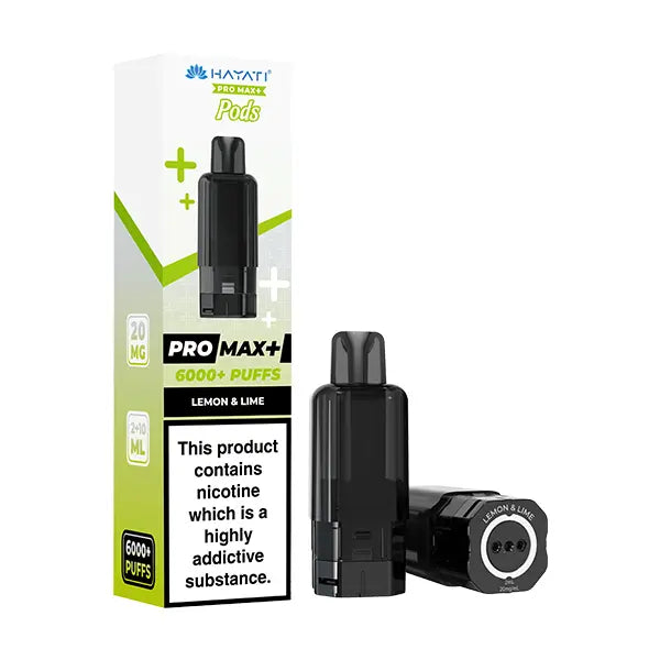 Hayati Pro Max+ 6000+ Pods Lemon Lime