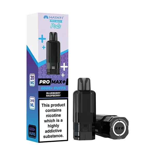 Hayati Pro Max+ 6000+ Pods Blueberry Raspberry