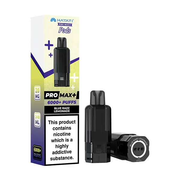 Hayati Pro Max+ 6000+ Pods Blue Razz Lemonade