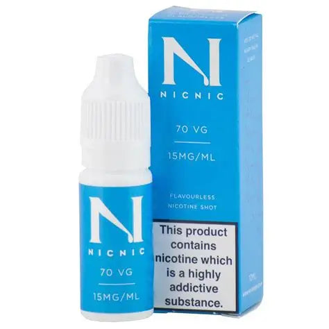 NIC NIC – NICOTINE SHOT 10ML 15MG 70VG
