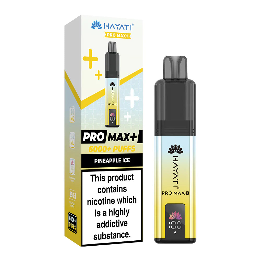 Hayati PRO MAX+ 6000+ Kits Pineapple Ice