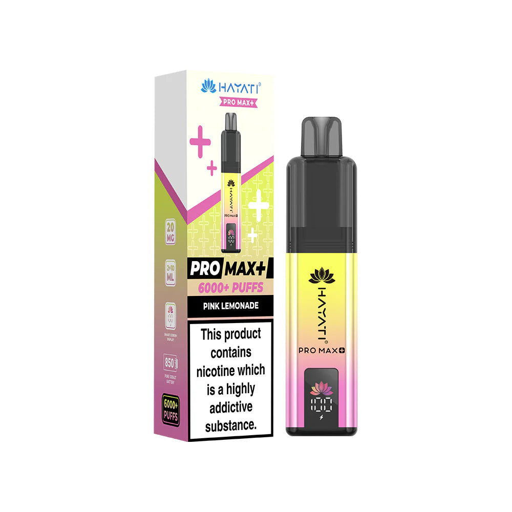 Hayati PRO MAX+ 6000+ Kits Pink Lemonade