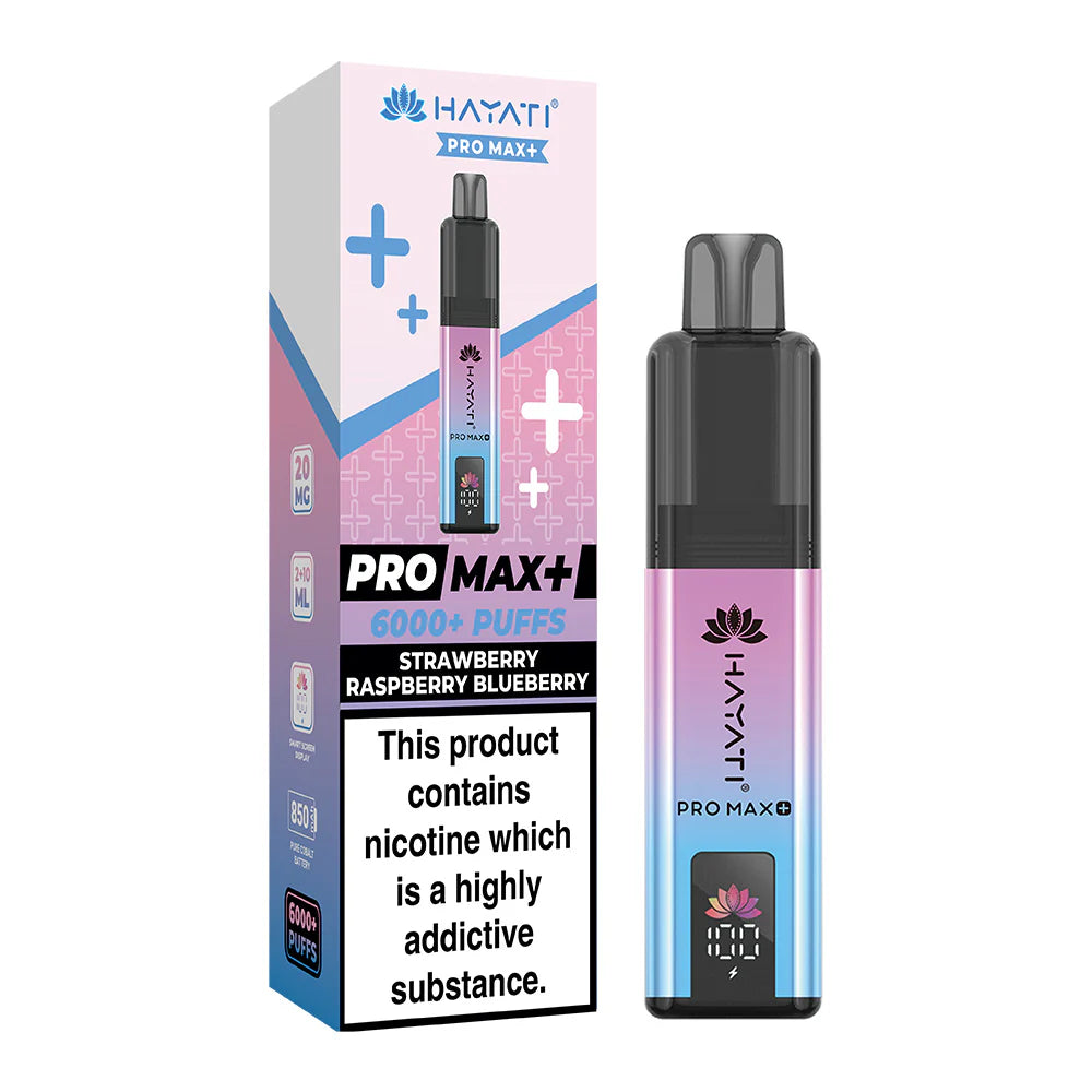 Hayati PRO MAX+ 6000+ Kits Strawberry Raspberry Blueberry