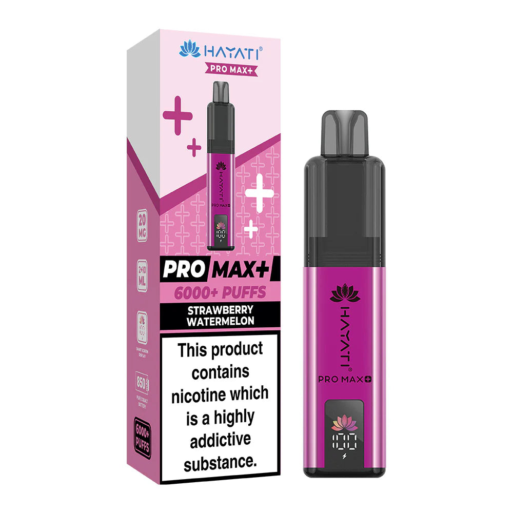 Hayati PRO MAX+ 6000+ Kits  Strawberry Watermelon