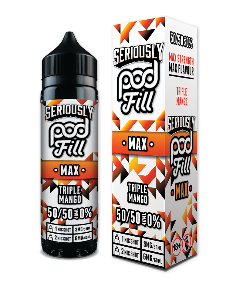 Seriously Pod Fill Max 40ml E-liquid Shortfill