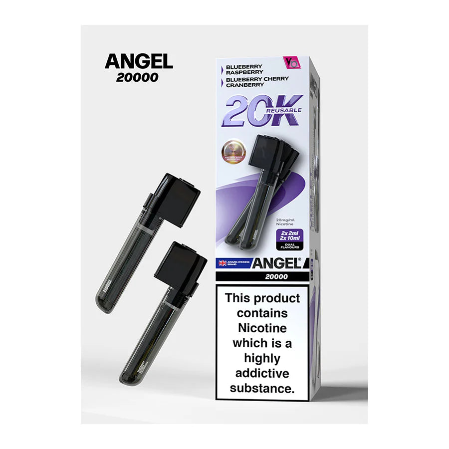 Angel 20K PUFF Pods 2x (2ml pod+ 10ml refill)