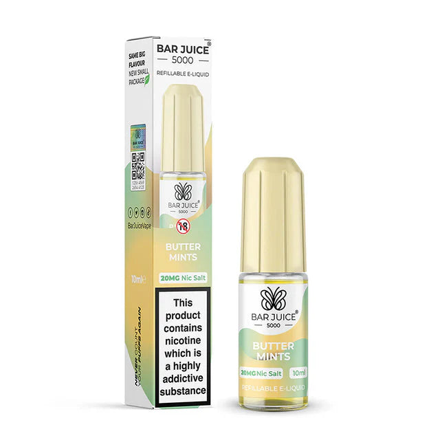 Bar Juice 5000 Nic Salt Butter Mints