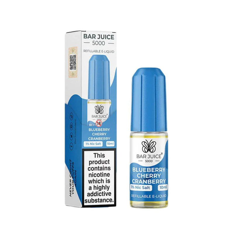 Bar Juice 5000 Nic Salt Blueberry Cherry Cranberry