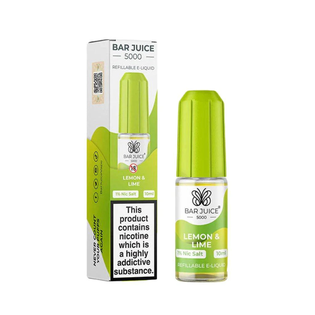 Bar Juice 5000 Nic Salt Lemon Lime