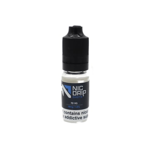 NIC DRIP NICOTINE SHOT 10ML 18MG 70VG