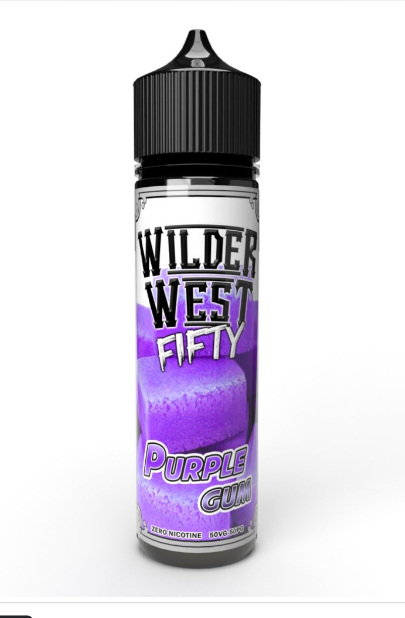 Wilder West Fifty Purple Gum