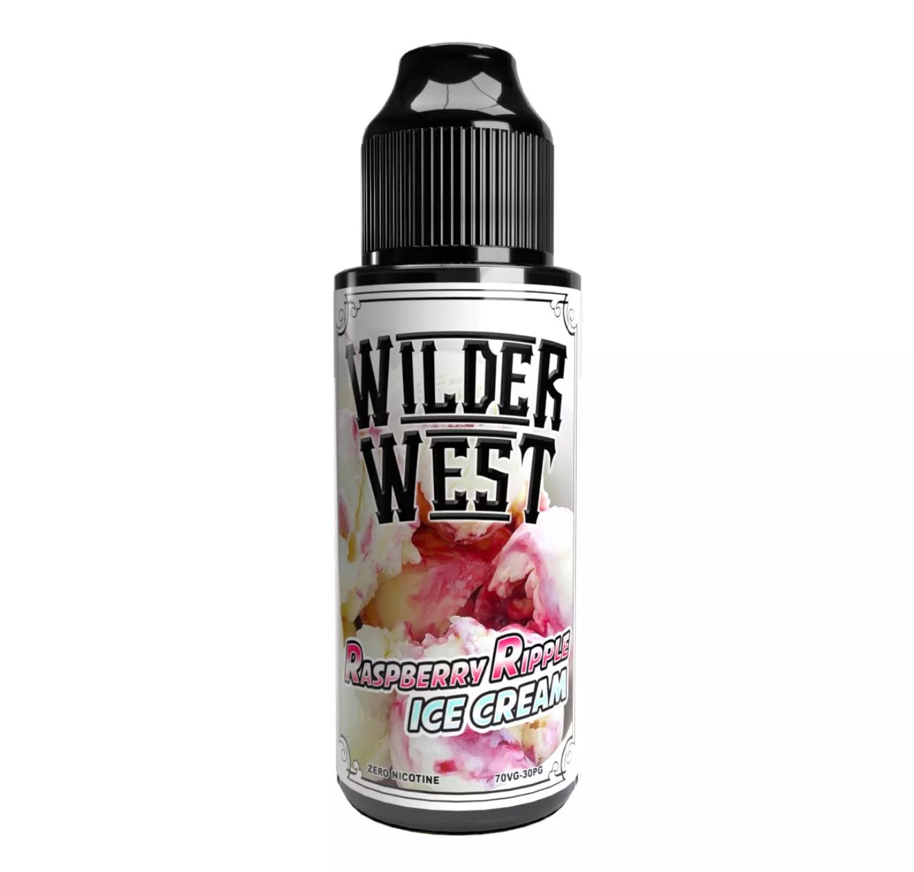 Wilder West Raspberry Ripple Ice Cream