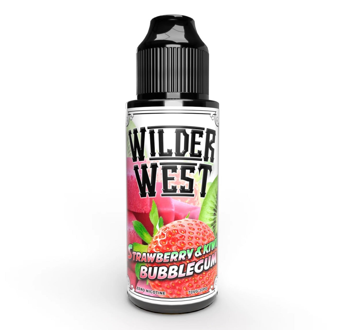 Wilder West Strawberry & Kiwi Bubblegum
