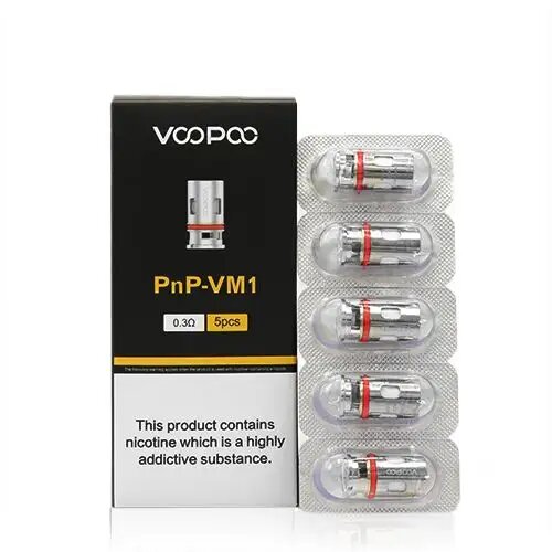 VOOPOO PNP REPLACEMENT COILS (5 PACK)