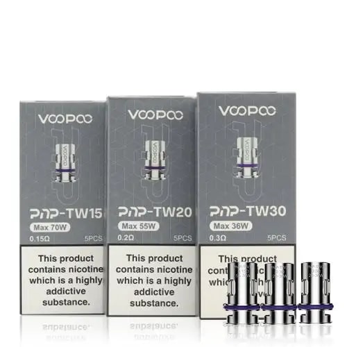 VOOPOO PNP TW/DW REPLACEMENT COILS (5 PACK)